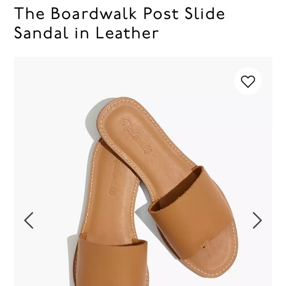 Madewell Boardwalk Slide Sandal